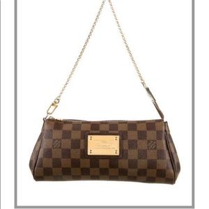 Shoulder strap Drop 11.25 handle drop 8” height 5” width 9” depth 2” Louis